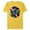 Yellow, variant on Marvel Spider-Man: Across the Spider-Verse Spider-Punk Web - Short Sleeve Blended T-Shirt for Adults - Customized-Yellow