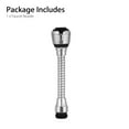 TSV 360° Rotatable Faucet Extender, Stainless Steel, Water Saving