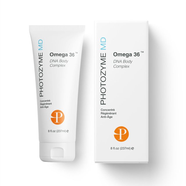PHOTOZYME DNA Repair Complejo de loción corporal antienvejecimiento con enzimas de ADN + Omega 3 + 6 | Cuidado de la piel hidratante + crema nutritiva para reparar el daño solar | Sin fragancia sin pe