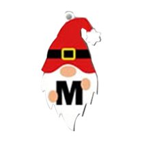 Lilixerw Clearance Christmas Letters Ornaments with Hanging Ornaments Alphabet Ornaments,for Personalized Holiday Stocking Tags Xmas Tree Decorations