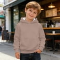 thumbnail image 4 of Bigetiay Kids Pullover Hoodie Long Sleeve Lightweight Gym Activewear Kids Fall Clothes 4-5 Years, 4 of 6