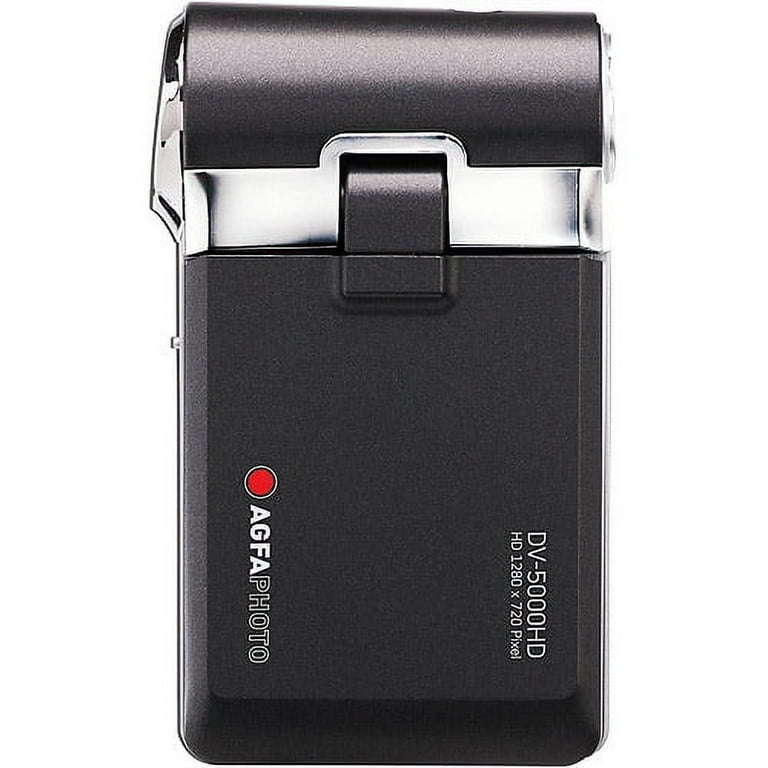 AgfaPhoto DV-5000HD 32 MB 720P High-Def Camcorder Black