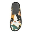 thumbnail image 3 of Plush rubber slippers soft gauze slippers with waterproof and wear -resistant shoes Cartoon Cat, 3 of 8