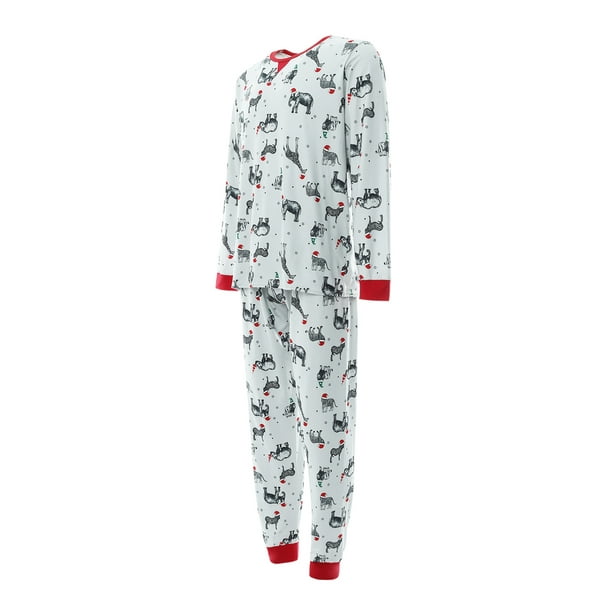 xiaxaixu Family Matching Pajamas Set Adult Kids Animal Print Sleepwear Walmart