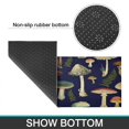 thumbnail image 2 of Aesthetically Pleasing Non-Slip Red Mushroom Kitchen Rugs & Mats, Set of 2, Cushioned - Adds Boho Style to Kitchen, Sink, Laundry, Bathroom - Great Home Decor, Sizes 17x30 & 17x47 inches, 2 of 7