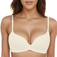 thumbnail image 4 of Kureaily Women's T Shirt Bra With Push Up Padded Bralette Bra Without Underwire Comfortable Soft Cup Bra Padded Bras, 4 of 5