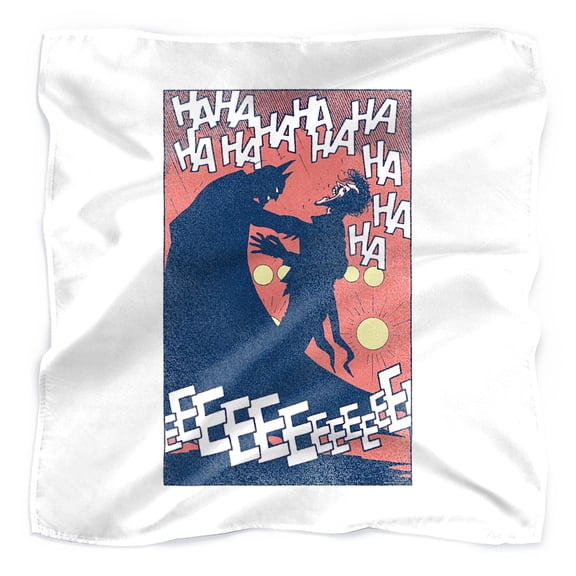 Batman Punchline Bandana (21 in x 21 in)