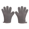 thumbnail image 4 of Guantes resistentes al calor, guantes para asar, guantes de silicona antiescaldaduras para horno, para cocinar y hornear en la cocina., 4 of 8