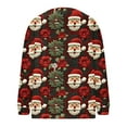 thumbnail image 5 of QATAINLAV Women's Christmas Cardigan Sweaters Xmas Open Front Button Down Knitted Cardigans Long Sleeve Going Out Tops, Multicolor, M, 5 of 6