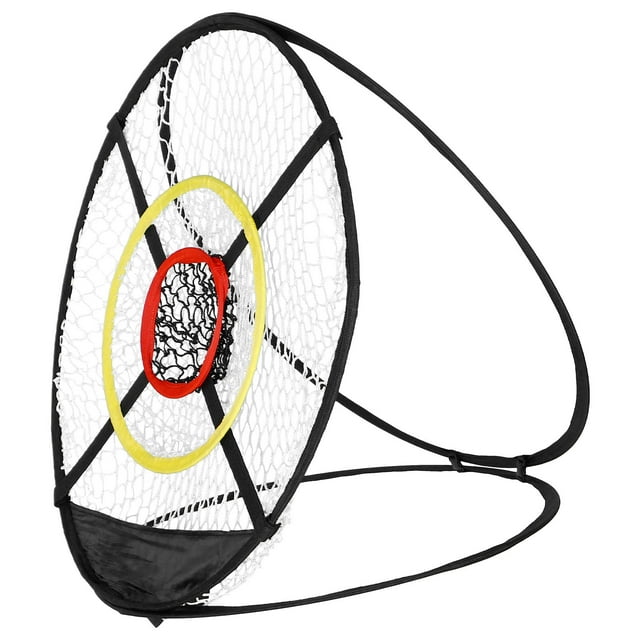 unbranded Golf Storage Practice Net Golf Chipping Nets Black Polyester for Golf Equipment Home Training 1Pcs