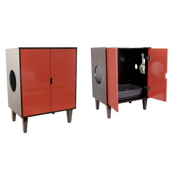 Penn-Plax Privacy Litter Cabinet