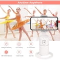 thumbnail image 2 of Auto Tracking Phone Holder, Wireless Face Tracking Tripod, 360 Ai Intelligent Holder Selfie Stick, 2 of 5