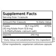 thumbnail image 2 of MethylPro 10mg L-Methylfolate - Professional Strength Active Methyl Folate Supplement for Brain Support & Balanced Mood - Gluten-Free Cognitive Supplement with No Fillers (30 Capsules), 2 of 8