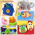thumbnail image 6 of 12 Rolls 8"x35"(20.5x90cm) 1.4mm Thick Soft Felt Fabric Sheet 12 Assorted Dark Rainbow Series Colors Felt Pack Pastel Felt Sheets for DIY Craft Sewing Squares Nonwoven Patchwork, 6 of 7