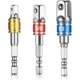 thumbnail image 1 of Adaptador de enchufe para herramientas eléctricas manuales, 3 adaptadores de enchufe hexagonal de 1/4" 3/8" 1/2", extensión de cabeza de conexión con cintas, 1 of 5