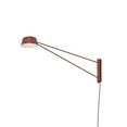 thumbnail image 3 of Sonneman 2031.73 Ray 9" Tall Led Long Wall Sconce - Oxide Red / Smoked Etched, 3 of 4