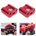 thumbnail image 1 of Garosa 1 Pair of 22mm 28mm Bar Clamps Handlebar Risers for Motorcycle Refit Accessories Red, Bar Clamps Risers, Motorcycle Refit Riser, 1 of 8