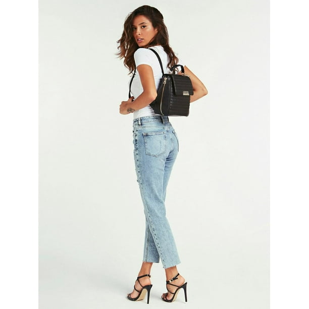 Guess Women s Matrix Backpack BLACK Walmart