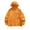 Orange, variant on Dagugfen Mens Jacket Hoodie Long Sleeve Full Zip Loose Sun Protection Outdoor Climbing Outwear Shirts