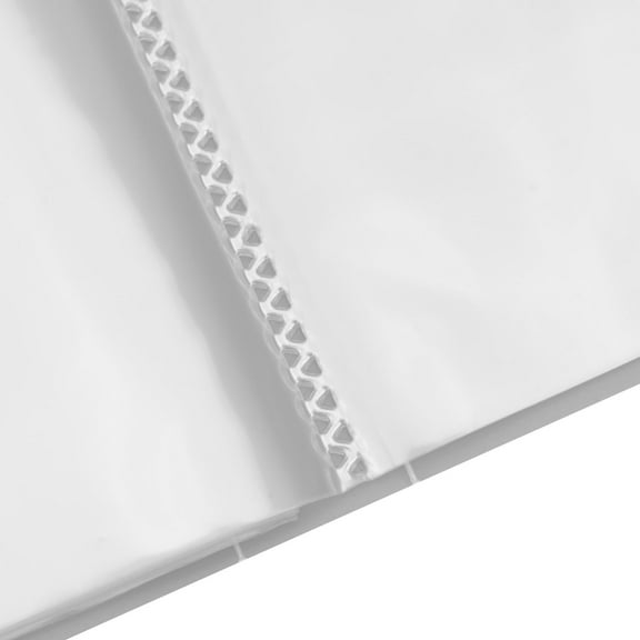 Transparent A6 Information Booklet 128mm*161mm Waterproof Large Capacity 4x6 Clear Photo Album With 40 Pockets Home Supplies Smile Home