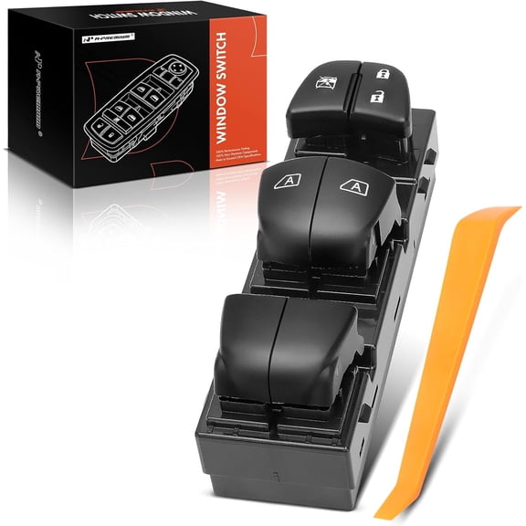 A-Premium Master Power Window Switch Compatible with Nissan Altima 2013 2014 2015 2016 2017 2018, Front Left Driver Side, 2.5L 3.5L, Sedan, Replace# 25401-3TA4A, 254013TA4A