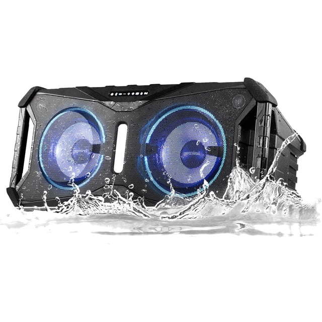 Bocina Activa SOSP-8BLK 400W P.M.P.O. Bluetooth TWS USB (Carga) Recargable GEMINI Tipo de Amperi Biamplificador Clase D
