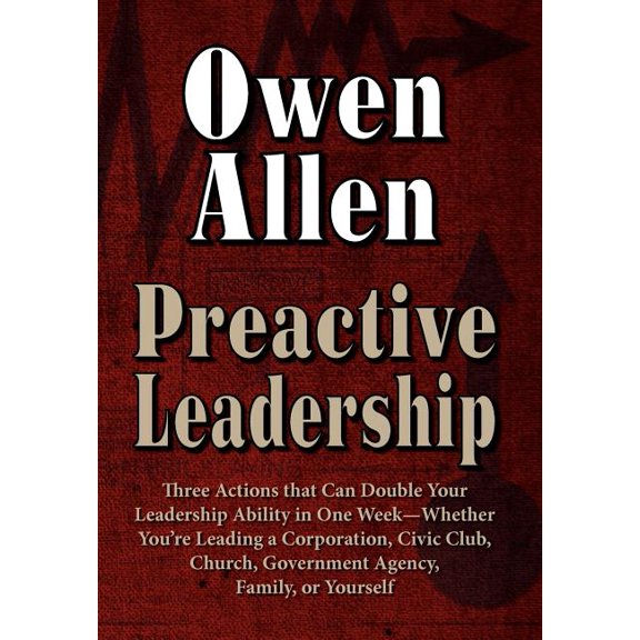 Preactive Leadership, (Hardcover)