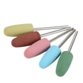 thumbnail image 1 of 5Pcs/Set Rubber Silicone Drill Bit Multicolor Drill Bits Milling Cutter for Manicure Nail Buffer Polisher Grinder Tool, 1 of 9