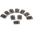 thumbnail image 4 of Hinge Furniture Accessories Jewelry Boxes Decorative Hinge Furniture Fittings for Cabinets 2518mm 10Pcs Antique Cabinet Hinges Rugged and Practical Workmanship (Color : Red Copper), 4 of 6