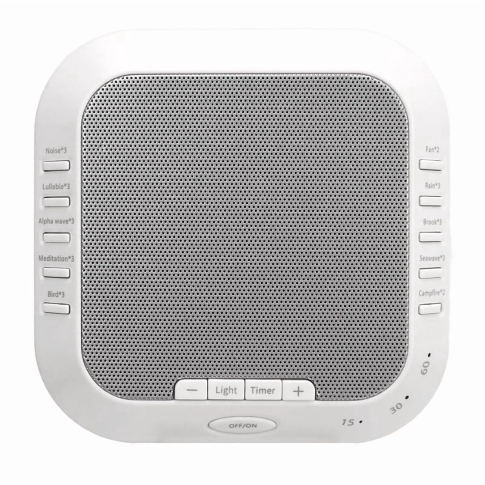 Noise Sound Machine with Night Light 28 Soothing Sounds with Volume Control Noise Reduction Portable for Baby Adults