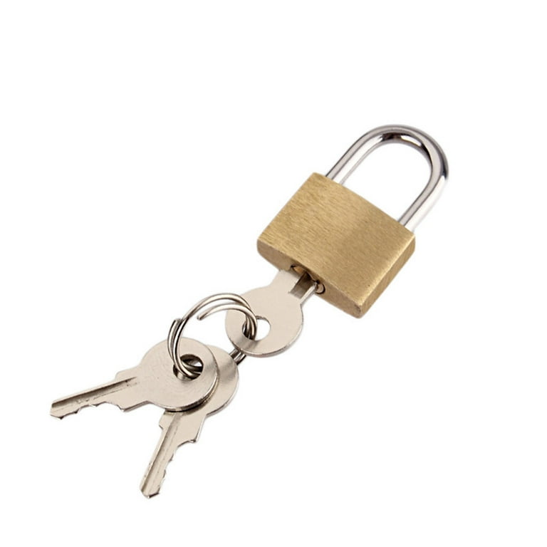 20MM Small Copper Lock with Keys for School Gym Locker 20MM Small Copper Lock with Keys for School Gym Locker