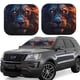 thumbnail image 1 of Fotbe Forest Cool Lion Juego de 2 Piezas de Parasoles para Parabrisas | Bloqueador Solar para Auto | Accesorios Plegables para Protección Solar Interior-Small, 1 of 6