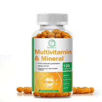 Multivitamin & Mineral Supplement, Immune & Nutritional Support, Vitamin Complex, 120 Vegan Softgels