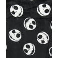 thumbnail image 4 of Disney Nightmare Before Christmas Jack Skellington AOP Design Adult Luxury Plush Lounge Sleep Pajama Pants, 4 of 7