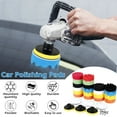 thumbnail image 4 of 29Pcs Car Polishing Pad Kit 3inch Washable Buffing Polishing Pads Sponge Polishing Pads Reusable Wool Fiber Polishing Pad Car Detailing Drill Waxing Polishing Kit for Car, 4 of 10