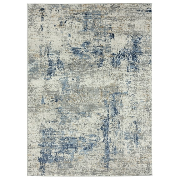 United Weavers Hyperion Calypso Transitional Abstract Accent Rug, Blue, 1'11" x 3'