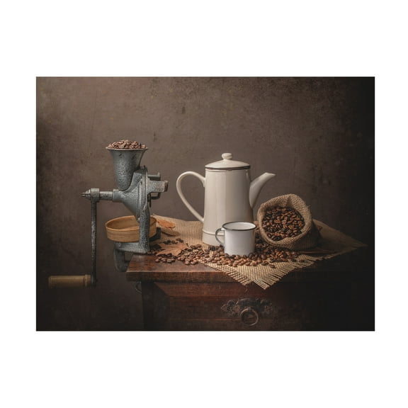 Margareth Perfoncio 'Pure Coffee' Canvas Art