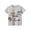 Gray, variant on LYMAYTER Kids Boys Crewneck T-Shirts Toddler Printed Short Sleeve Tee Shirts Summer Cotton Casual Tees for 1-8 Years