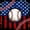 Red Blue, variant on Manfei Soccer Football Twin Comforter Sets,Patriotic Us Flag Bedding Set,Red White,Black Reversible,2pcs,1 Comforter and 1 Pillowcase