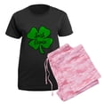 thumbnail image 5 of CafePress - Irish Nurse Women's Dark Pajamas - Women's Short Sleeve Print T-Shirt and Pants Dark Cotton Pajama Set, 5 of 7