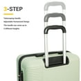 thumbnail image 7 of Travelhouse 3 Piece Hardside Luggage Sets Lightweight Suitcase with TSA Lock Spinner Wheels 20in24in28in.（Green）, 7 of 7