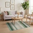thumbnail image 3 of ODIKA Ombre Boho Design With Faded Zigzag Bands And Striped Accents for Playroom, Bedroom, Reading Nook, Pet Friendly & Kids Safe Play, 3 of 7