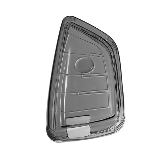 Unique Bargains 1Pcs Key Fob Remote Control Cover Case Full Protection TPU Shell for BMW 1 Series Translucent Black
