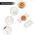 2 Sets Sliding Glass Door Roller Window Door Roller Metal Guide