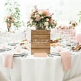 thumbnail image 2 of Koyal Wholesale Rustic Wood Wedding Signs Bundle Set for Ceremony, Reception Decor Signage, 8.5 x 11", 30-Pack, 2 of 5
