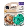 thumbnail image 7 of Tommee Tippee Moda Pacifiers, 18-36 months, 2 Pack, BPA-Free Silicone Baglet, Includes Steriliser Box, 7 of 7