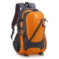 thumbnail image 1 of Mochila de escalada Mochila de nailon impermeable de gran capacidad para senderismo Camping Ciclismo Naranja Rojo, 1 of 5