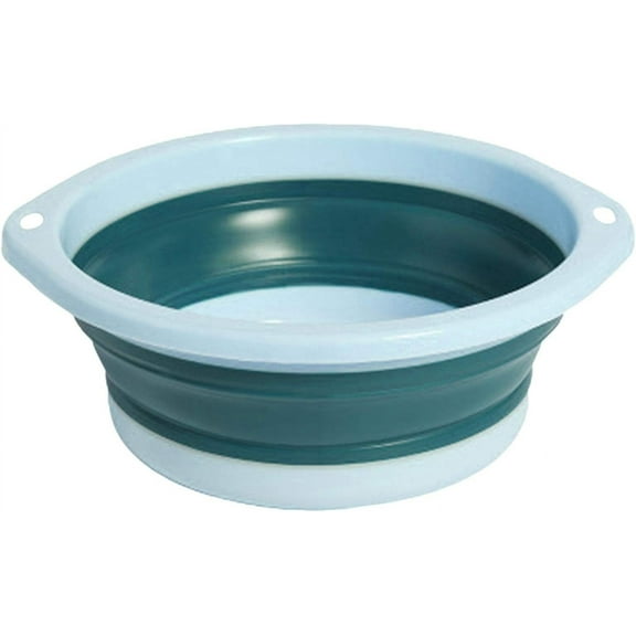BPA-Free Silicone Basin, Perfect For Your Next Adventure, Food-Grade Material, Space-Saving, Large Capacity Collapsible Bowl For Easy Transport