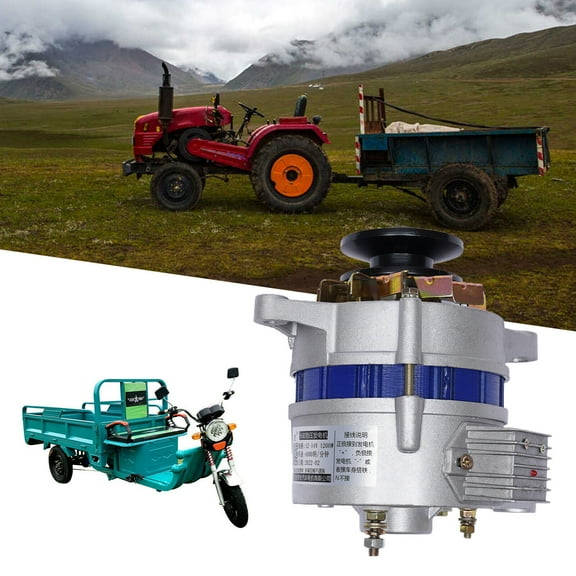 Low Rpm Copper Permanent Magnet Alternator Synchronous Generator Alternator 12V