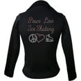 thumbnail image 1 of Kami-So Polartec Ice Skating Jacket - Peace Love Ice skate (Multi), 1 of 1